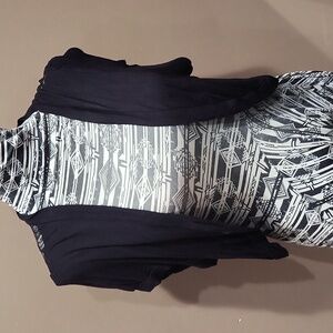 Deb Rose Lace Back Black Shrug